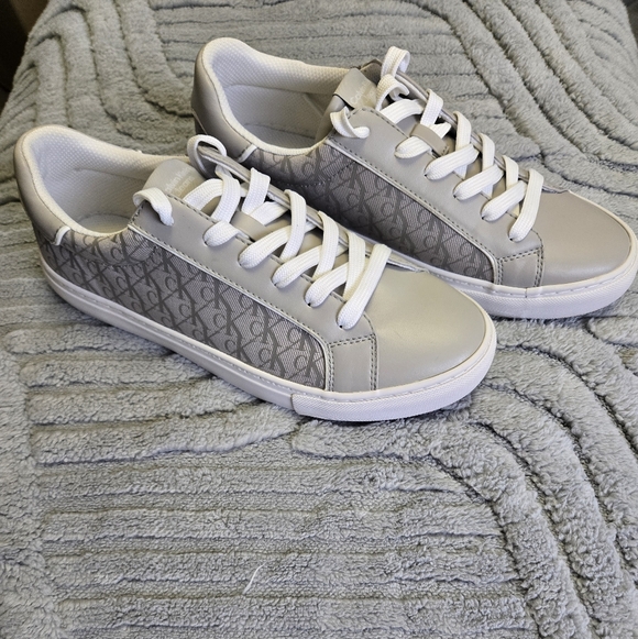 Calvin Klein Shoes - Calvin Klein Women's Gray Sneakers